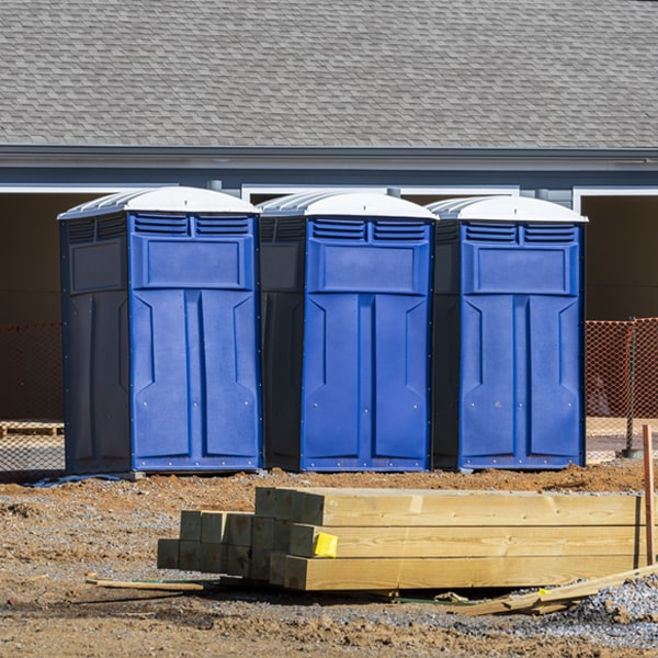 what is the expected delivery and pickup timeframe for the portable restrooms in Torrance CA